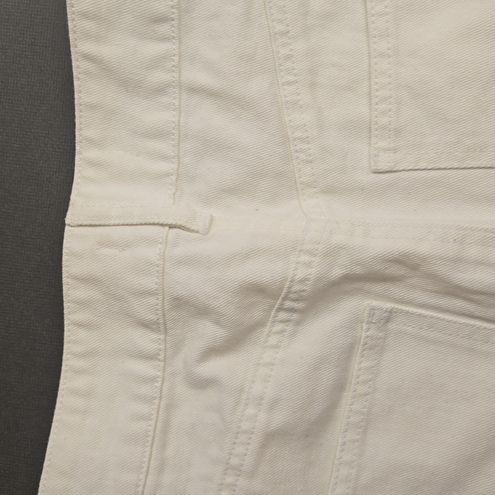 New Francesca's TGLA White Button Front Jean Mini Skirt - Picture 9 of 9